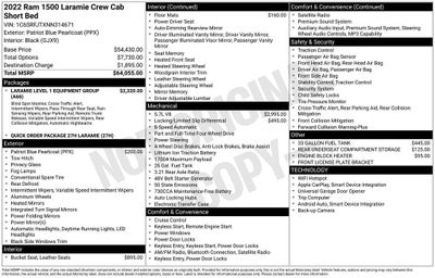 2022 RAM 1500 Laramie
